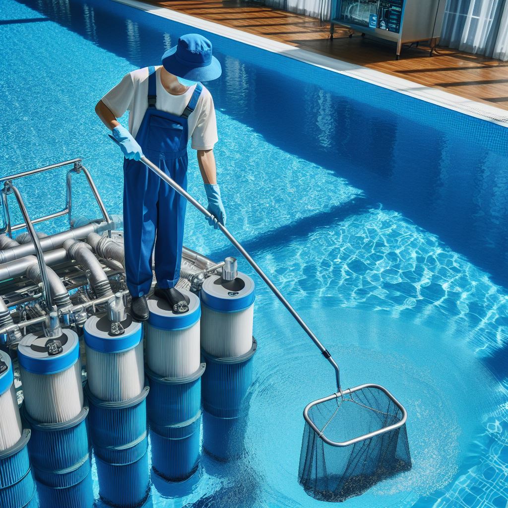 Clean the pool